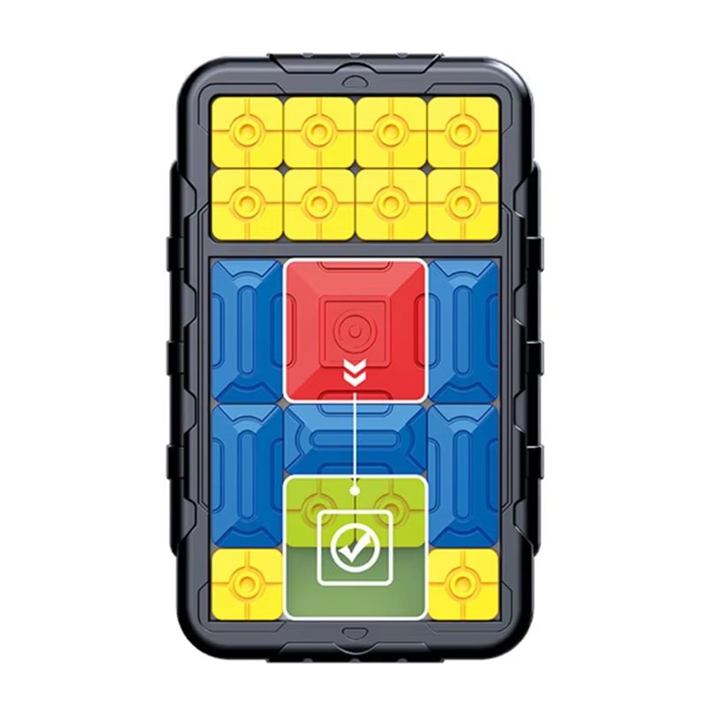 Super Slide Huarong Road Magnetic Sliding Puzzle 500 Challenge Brain Game 7