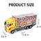 10in1 Construction Truck Toy Set With Storage Carrier DieCast Construction Vehicles 1