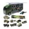 10in1 Construction Truck Toy Set With Storage Carrier DieCast Construction Vehicles 14