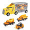 10in1 Construction Truck Toy Set With Storage Carrier DieCast Construction Vehicles 7