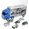 10in1 Construction Truck Toy Set With Storage Carrier DieCast Construction Vehicles 9