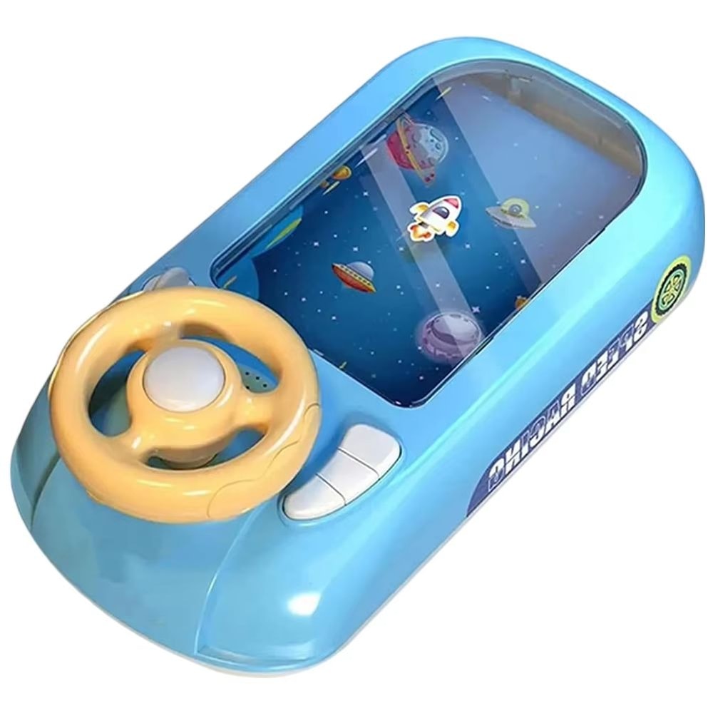 Kids Driving Simulator Toy Steering Wheel Racer Steering Wheel Racing Game With Sound Lights 11