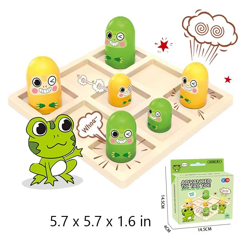 Advanced Tic Tac Toe Game Stacking Tic Tac Toe Tabletop Battle Set 1
