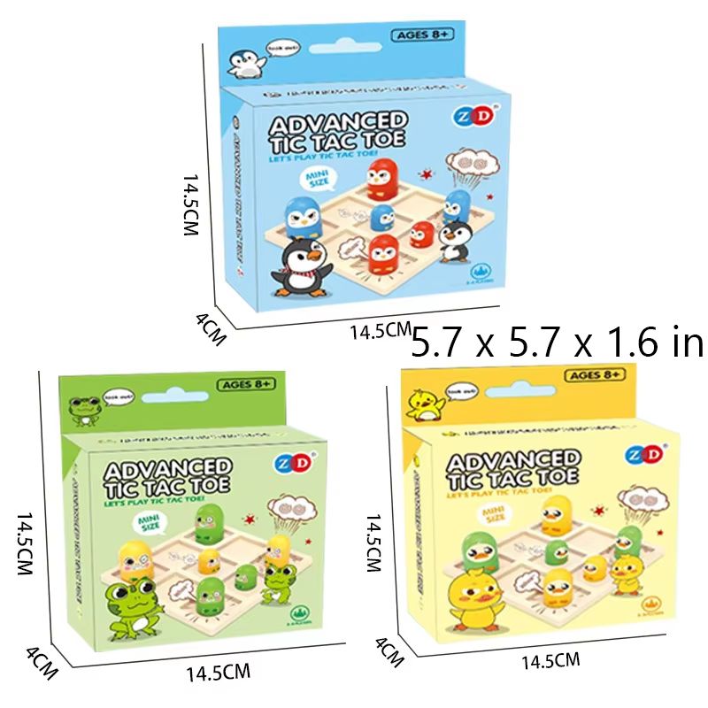 Advanced Tic Tac Toe Game Stacking Tic Tac Toe Tabletop Battle Set 2