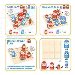 advanced tic tac toe game stacking tic tac toe tabletop battle set