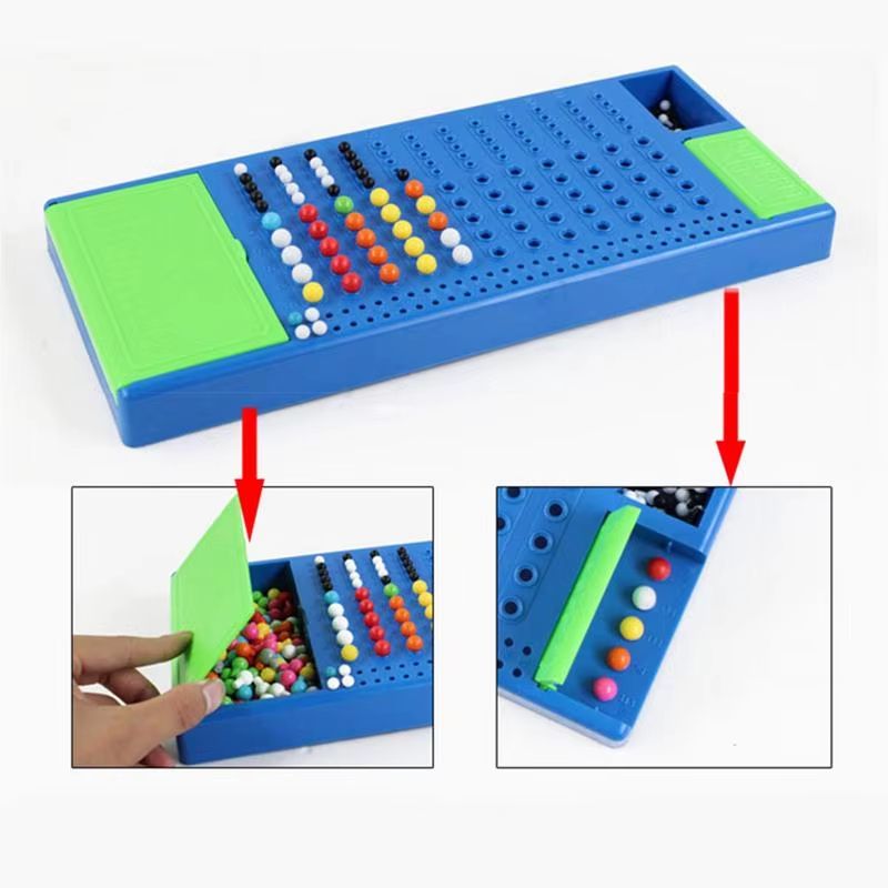 Code Breaking Board Game For 2 Players Family Logic Puzzle With Scoring Pegs 1