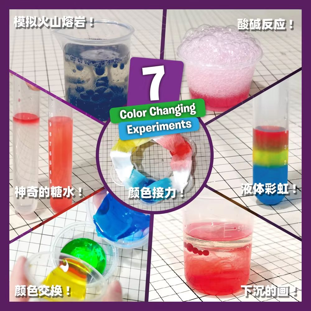9in1 Kids Science Experiment Kit With DIY Soap Color Magic Activities 3