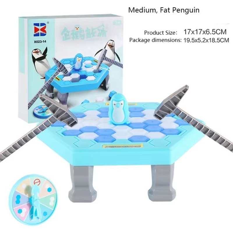 Save The Penguin Ice Break Table Game Family Puzzle Challenge With Spinner 11