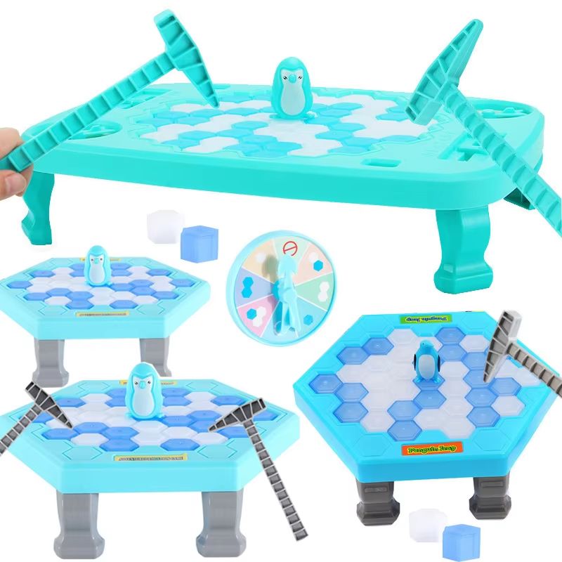 Save The Penguin Ice Break Table Game Family Puzzle Challenge With Spinner 5