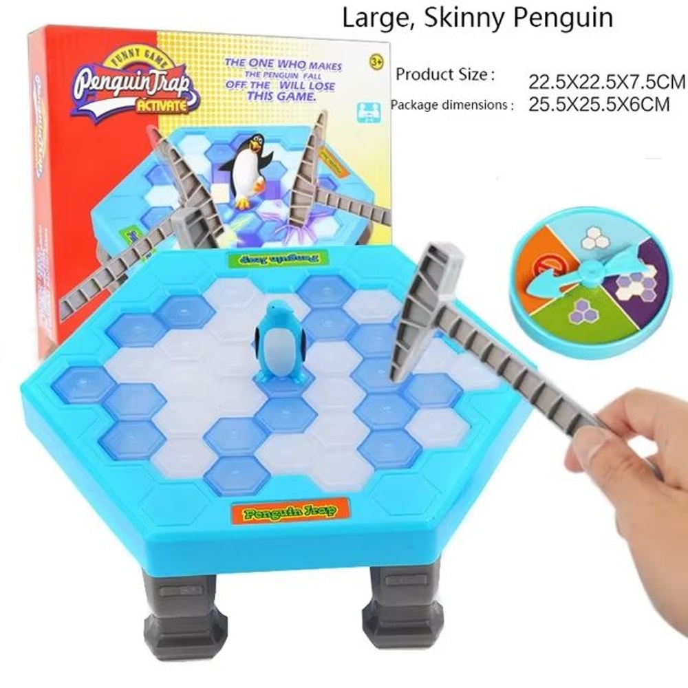 Save The Penguin Ice Break Table Game Family Puzzle Challenge With Spinner 6