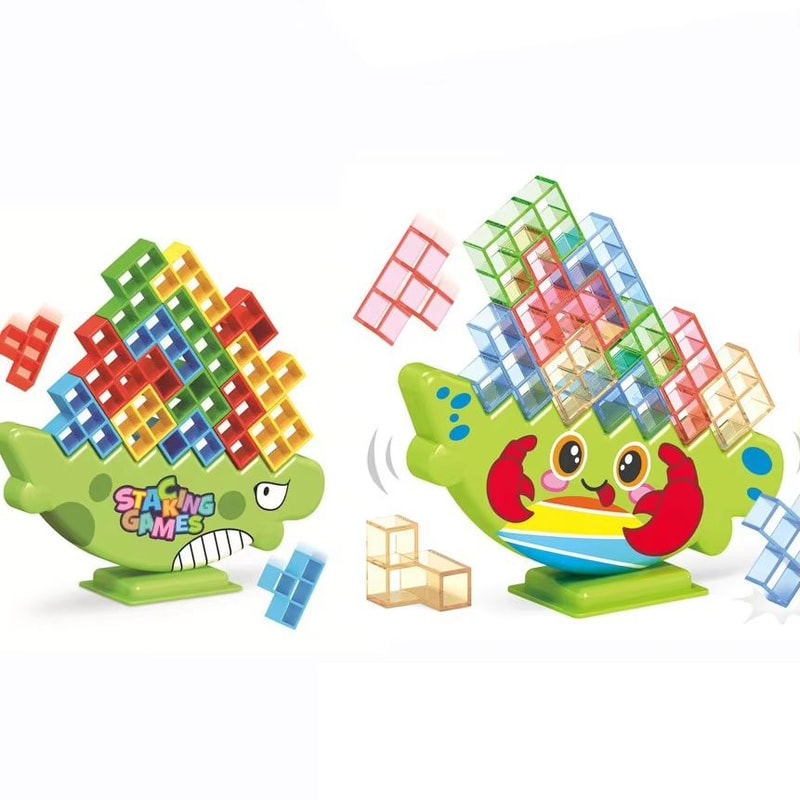 Dino Tetris Balance Stacking Game 1