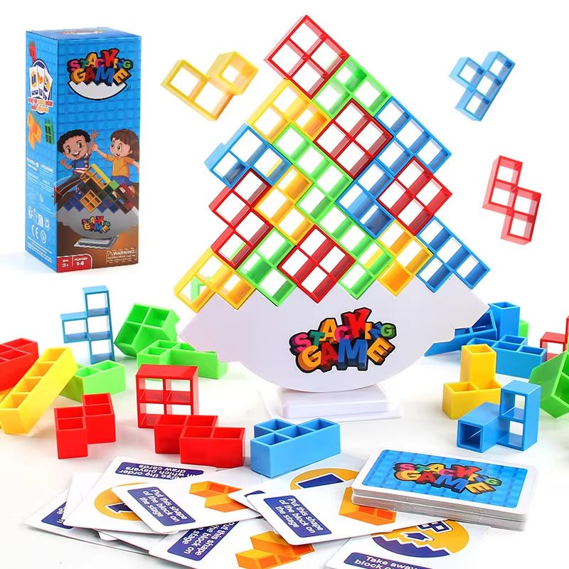 Dino Tetris Balance Stacking Game 0