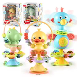 soothespin suction cup musical high chair toy