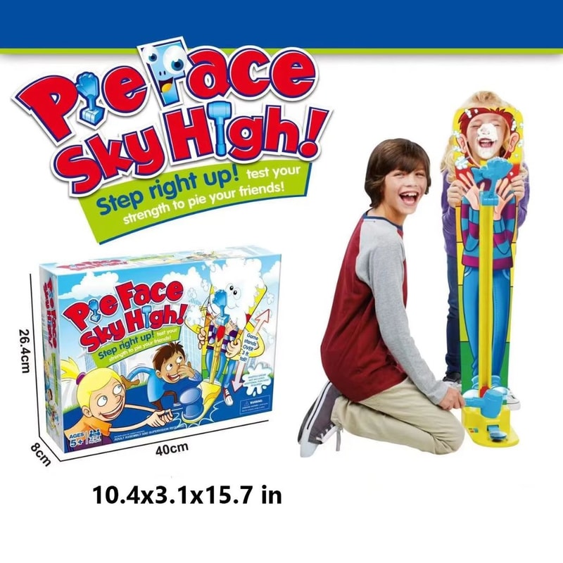 Pie Face Game Whipped Cream Party Game For Family Fun 7