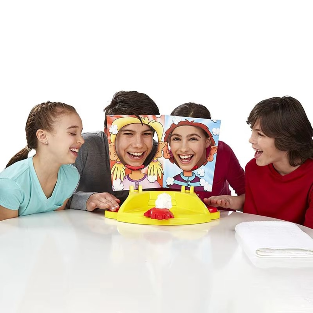 Pie Face Game Whipped Cream Party Game For Family Fun 2