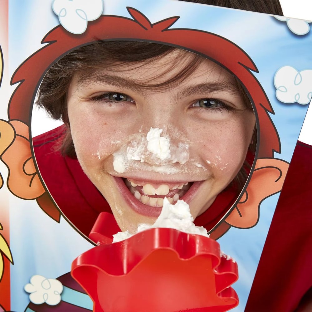 Pie Face Game Whipped Cream Party Game For Family Fun 4