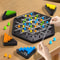 Triangle Strategy Battle Game Interactive Rubber Band Board Game Set For Kids Family 0