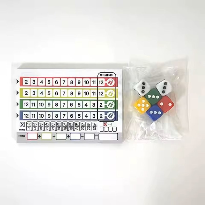 Fast Family Dice Game Interactive Family Dice Game For Kids Parents And Party Play 3