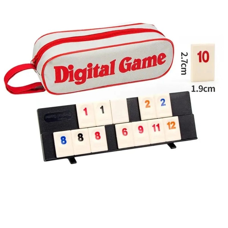 Israeli Digital Mahjong Cards Table Game Multiplayer Strategy Party Board Game For Adults 4