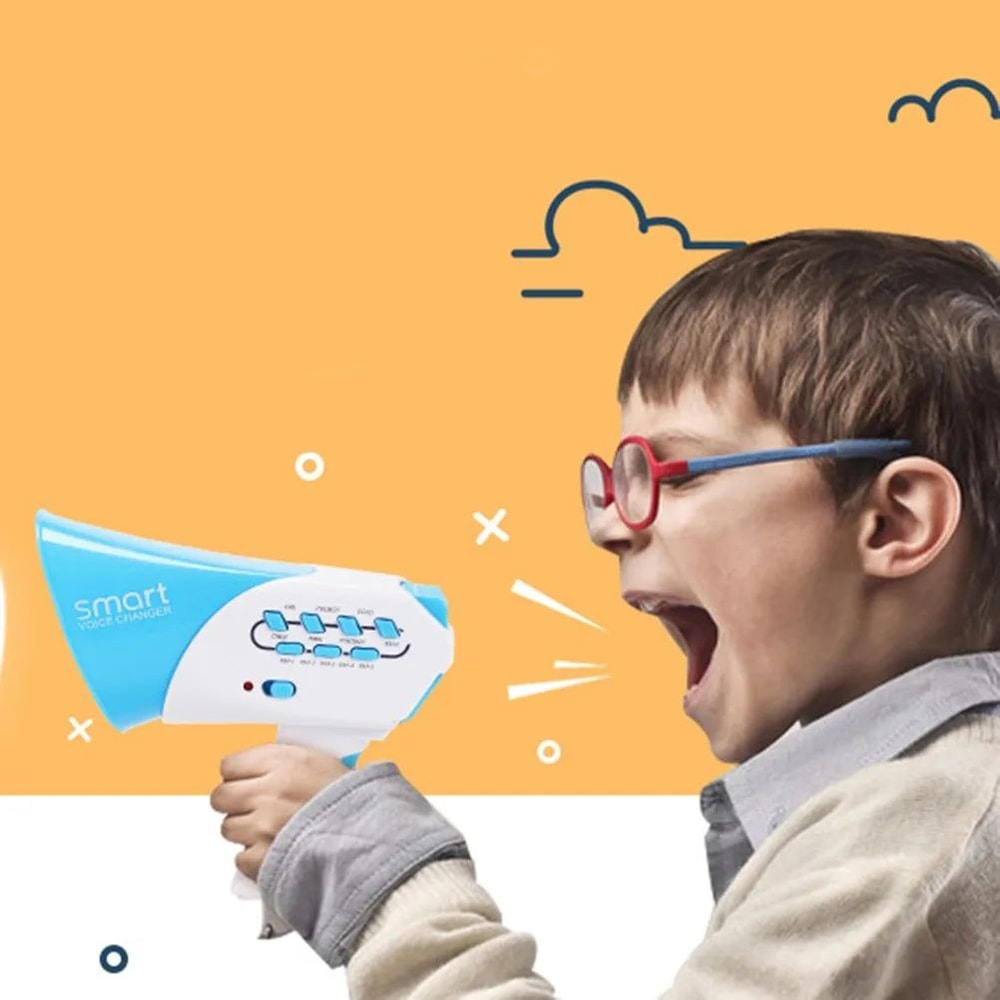 Kids Voice Changer Megaphone Toy Electronic Role Play Prank Speaker With Funny Sound Effects 0