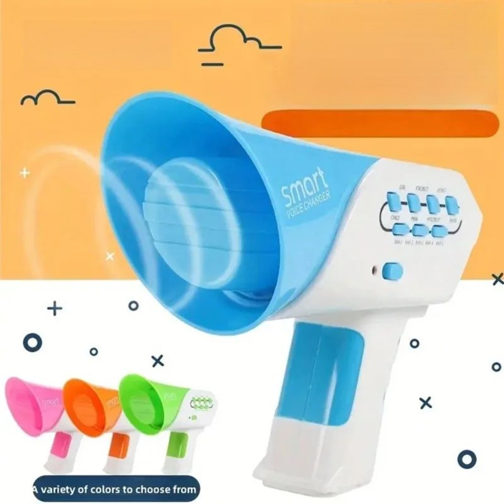 Kids Voice Changer Megaphone Toy Electronic Role Play Prank Speaker With Funny Sound Effects 3