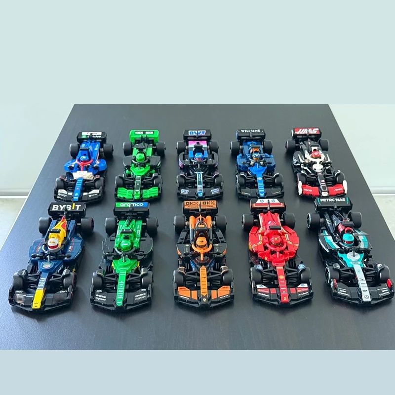 Ultimate Formula 1 Speed Champions Building Set 2601 Piece Collector Racing Car Pack 1