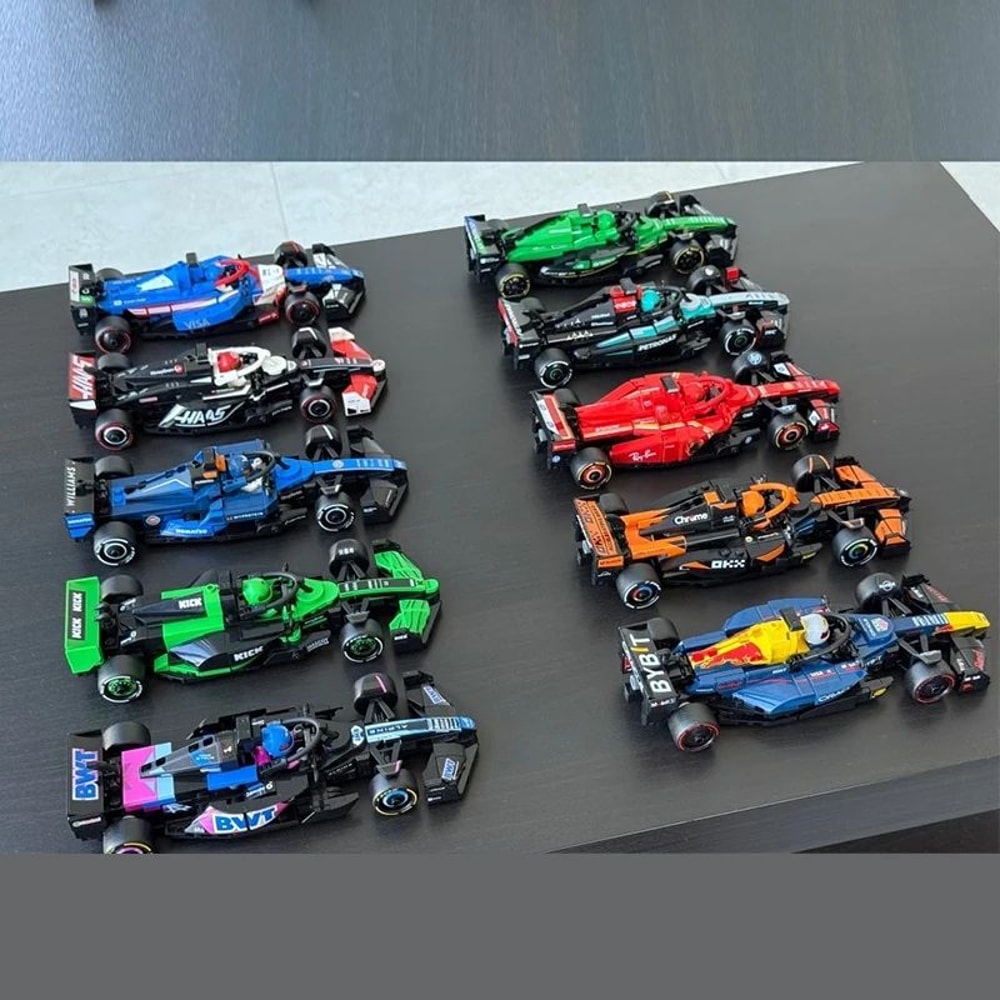 Ultimate Formula 1 Speed Champions Building Set 2601 Piece Collector Racing Car Pack 2