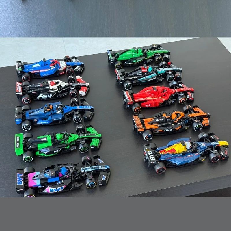 Ultimate Formula 1 Speed Champions Building Set 2601 Piece Collector Racing Car Pack 2