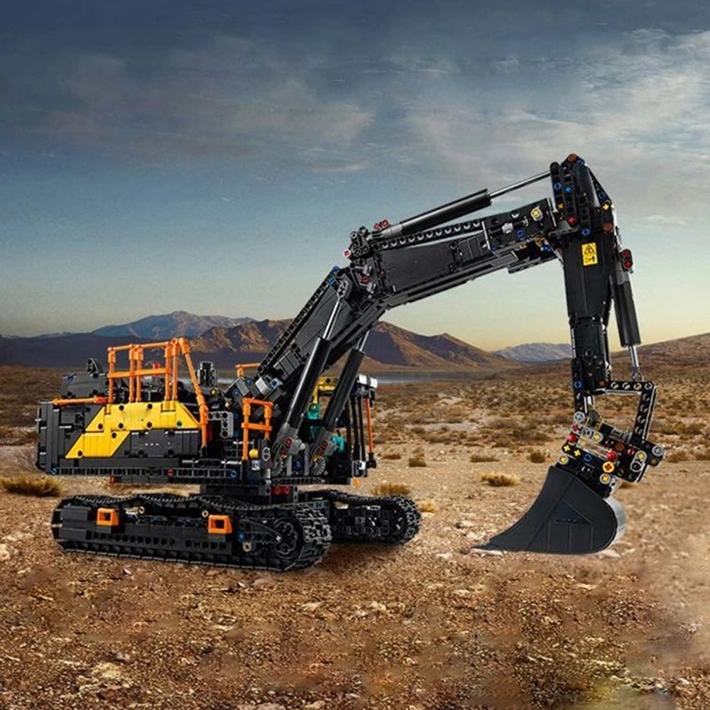 City Excavator Building Blocks Set 2359 Piece Construction Vehicle Engineering Model 0