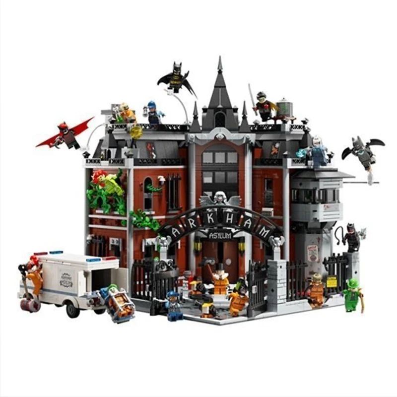 Arkham Asylum Architectural Building Set Superhero Collectible Display Model For Adults 2