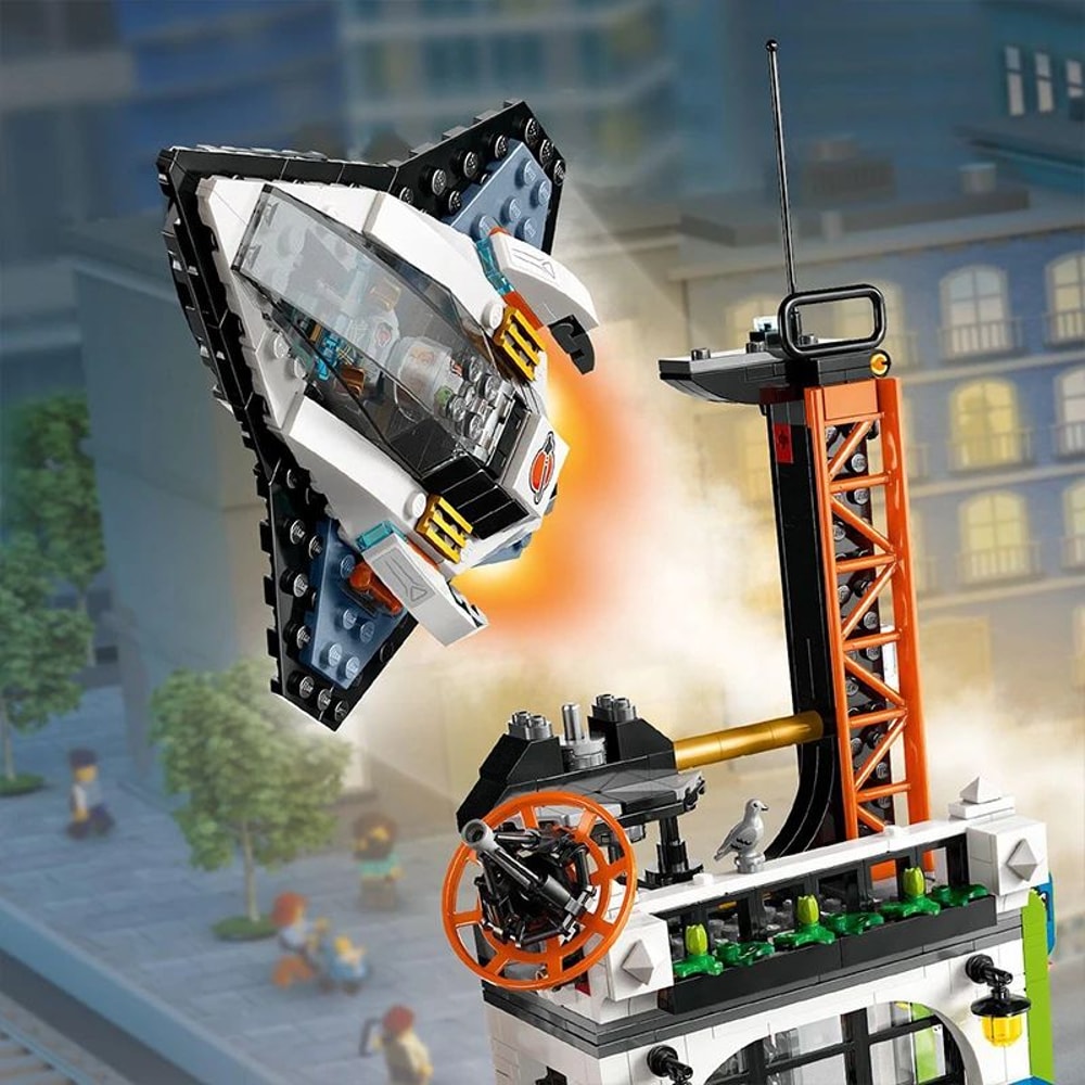 City Tower Battle Architecture Building Set Street View Model Building Blocks For Kids Adults 1