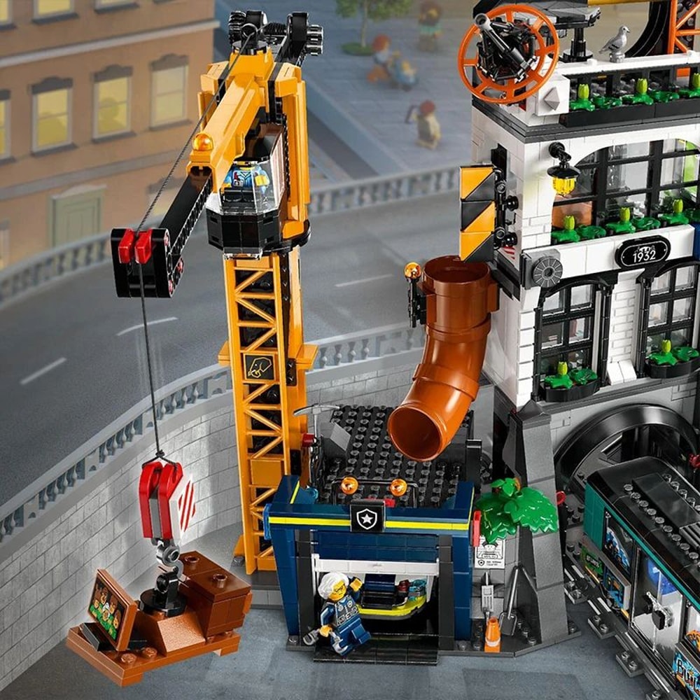 City Tower Battle Architecture Building Set Street View Model Building Blocks For Kids Adults 2