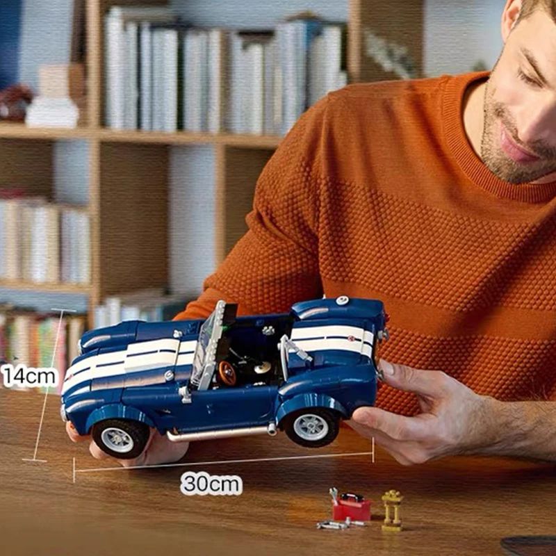 COBRA Technic Supercar Building Set 1241 Piece DIY Supercar Model Kit For Collectors 1