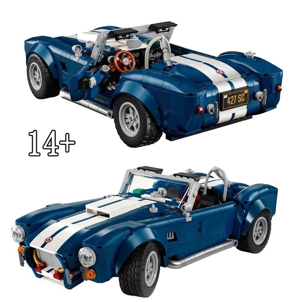 COBRA Technic Supercar Building Set 1241 Piece DIY Supercar Model Kit For Collectors 5