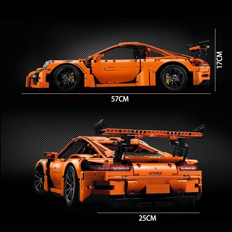 GT3 RS Technic Car Building Set 2704 Piece Advanced Sports Car Model For Kids Teens 3