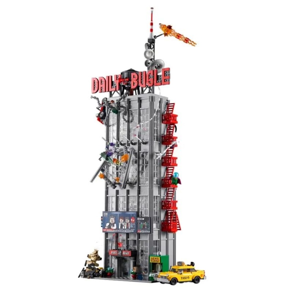 Daily Bugle Superhero Building Set 3772 Piece City Display Model For Kids Collectors 4