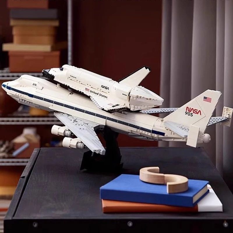 ICONS Shuttle Carrier Aircraft Building Set Creative Space Display Model For Kids Adults 0