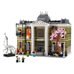 natural history museum building set modular street view architecture model for kids & adults