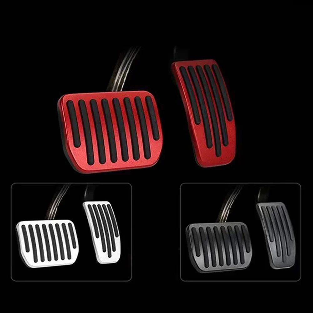 Performance Aluminum Pedal Covers For Tesla Model Y Model 3 NonSlip Foot Pedal Upgrade 4