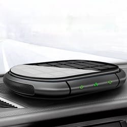 solar car air purifier with negative ion generator – usb rechargeable deodorizer for fresh, clean air