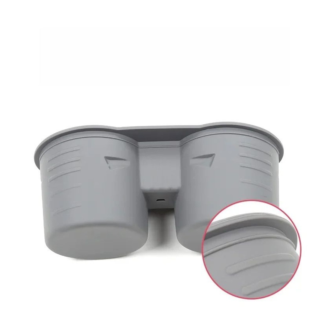 NonSlip Center Console Cup Holder Insert For Tesla Model 3 Model Y Silicone Interior Organizer 3