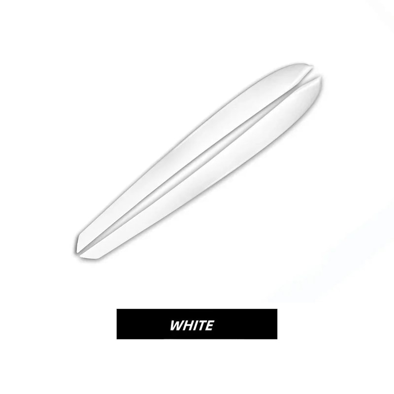 Carbon Fiber Interior Trim Cover Set For Tesla Model 3 Model Y Door Console Panel Decoration 4