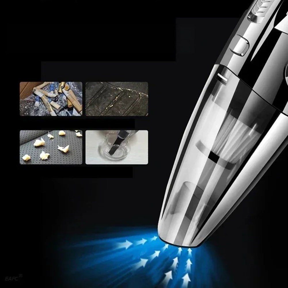 Handheld Cordless Vacuum Cleaner 6000Pa Powerful Suction Portable Vacuum For Car Home 1