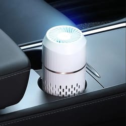 car air purifier with negative ion generator – formaldehyde & smoke odor remover for vehicles and home