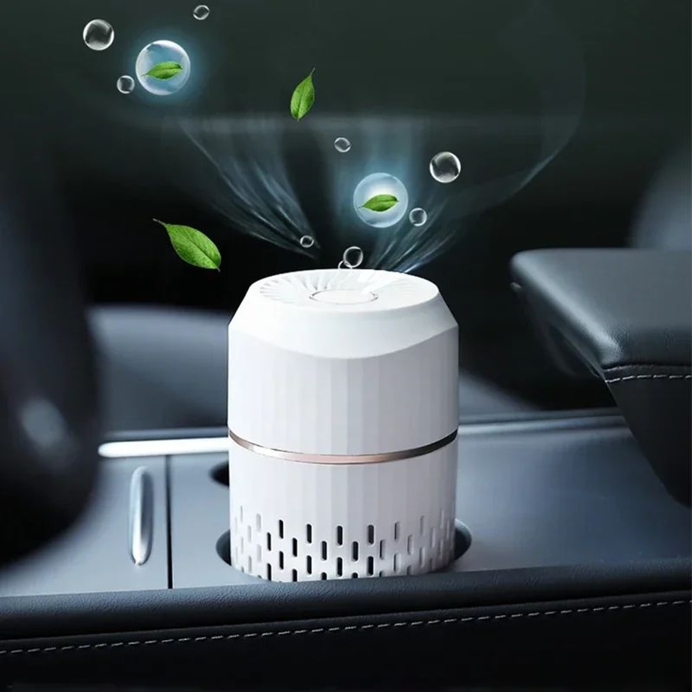 Car Air Purifier With Negative Ion Generator Formaldehyde Smoke Odor Remover For Vehicles And Hom 1