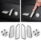 Tesla Seat Adjustment Button Cover Set For Model 3 And Model Y Interior Trim Protector 6Piece Set 0