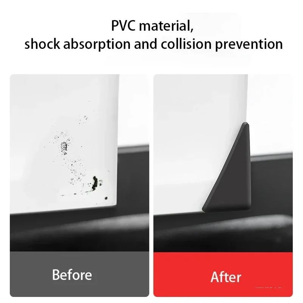 Tesla Door Edge Protection Strips For Model 3 And Model Y Waterproof Car Door Collision Strips Set 2