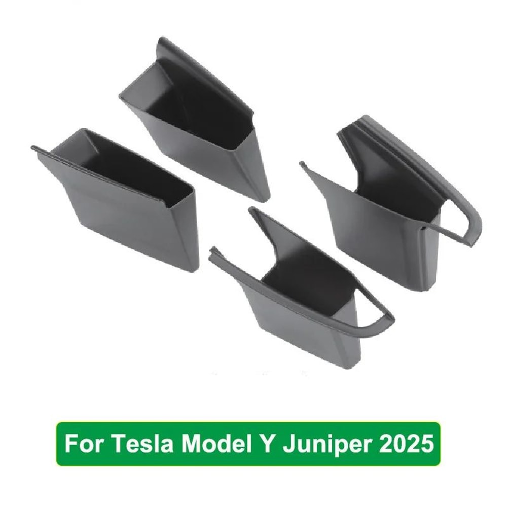 Tesla Door Handle Storage Organizer For Model Y Juniper 2025 Model 3 Highland Inner Handle Tray C 4