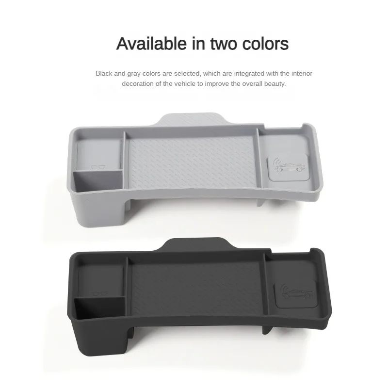 Tesla Dashboard Storage Tray For Model Y Juniper 2025 Model 3 Highland Silicone Center Console Or 2