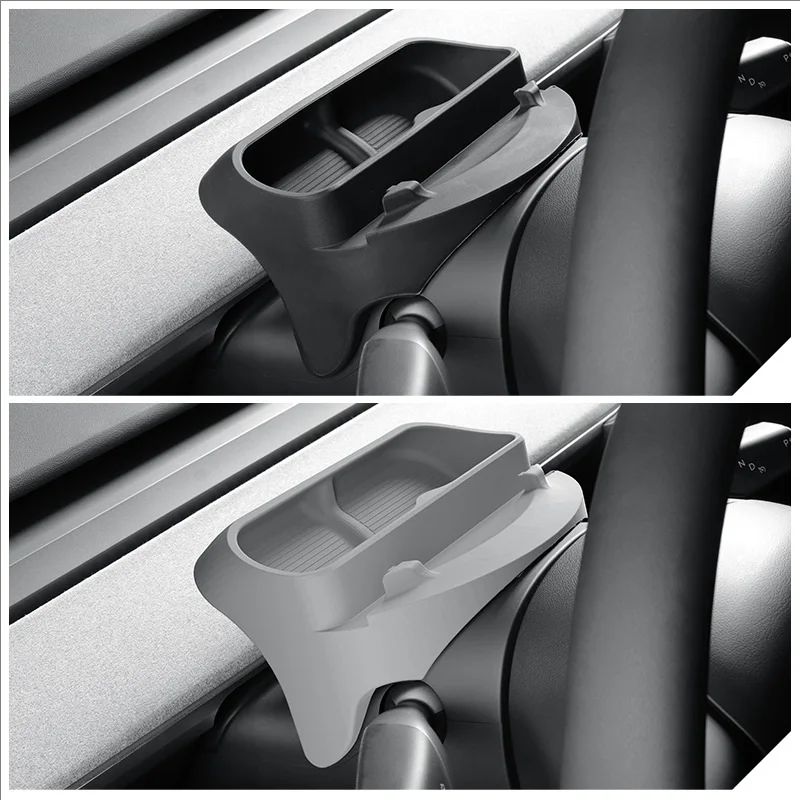 Tesla Steering Wheel Storage Organizer For Model Y Juniper 2025 Model 3 Highland Silicone Sunglas 2